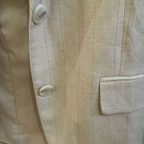 lightweight pinstripe blazer (xs) - Picture 2 of 4
